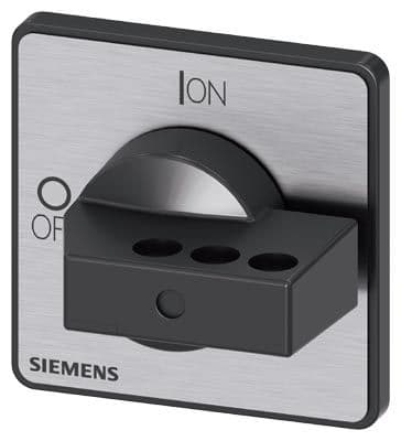 Siemens Industry - rotary operating mechanism, black