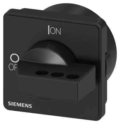 Siemens Industry - rotary operating mechanism, black
