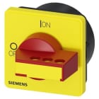 Siemens Industry - rotary operating mechanism, red/yellow