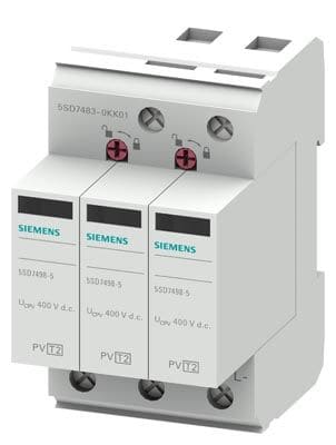 Siemens Industry - SPD T2, 600V DC, PV
