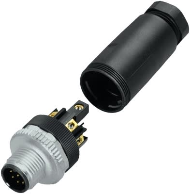 Siemens Industry - Connecteur M12/8 pts., male