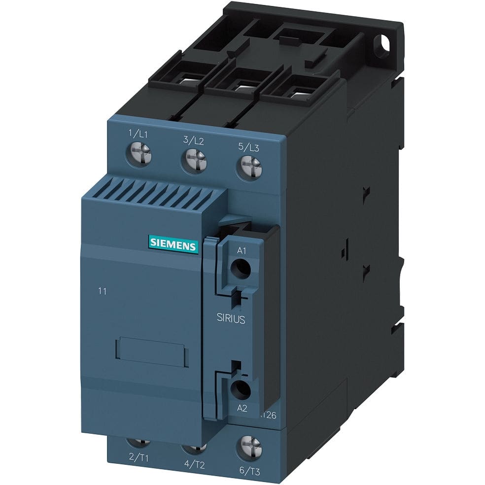 Siemens Industry - Contctr.,AC-6b,50kVAr, AC/DC 20-33V