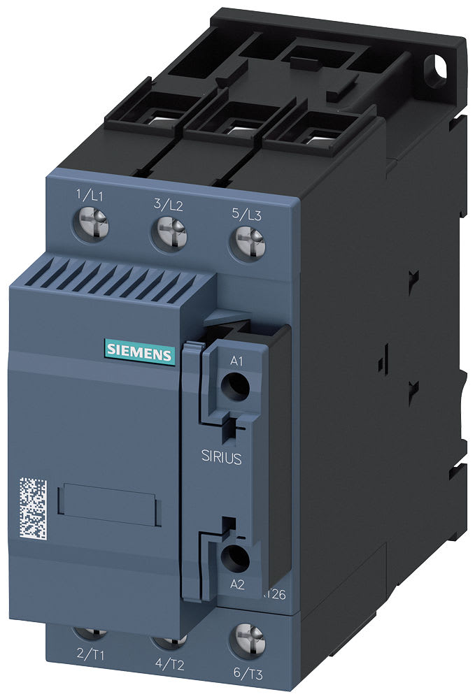 Siemens Industry - Contctr.,AC-6b,75kVAr,1NO+1NF,AC400V50Hz