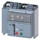 Siemens Industry - disjoncteur fixe 4 ples, taille 0, cei conducteur neutre  gauche in800a jusqu