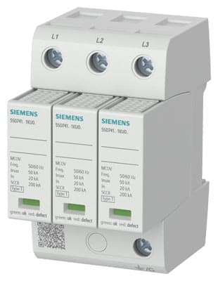 Siemens Industry - SURGE ARR UL T1 3-pol 480Y/277V Wye RS