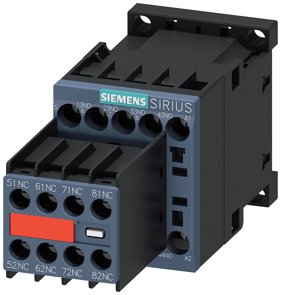 Siemens Industry - CONTCT.AUX.,4NO+4NF,AC110V 50/60HZ