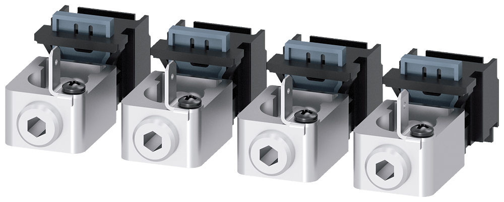 Siemens Industry - BORNE COND. ROND PRISE TENSION AUX. 4 X.