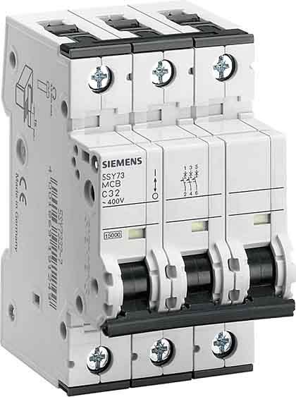 Siemens Industry - Disj. 3p. 10A.B. 6kA.400V