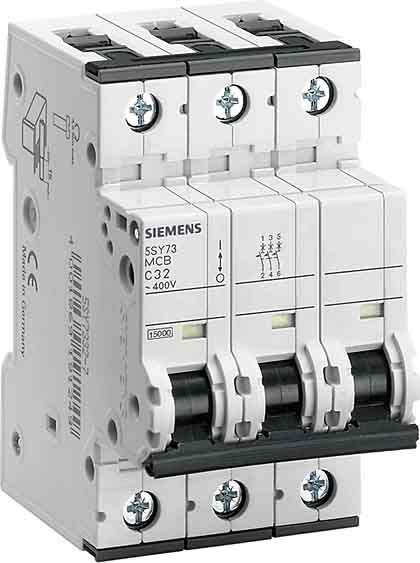 Siemens Industry - Disj. 3p. 16A.C. 6kA.400V