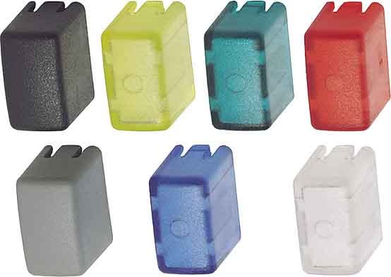 Siemens Industry - 5xcabochons 5TE48.blanc