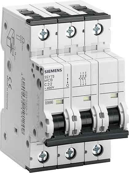 Siemens Industry - Disj. 3p.0,5A.C. 6kA.400V