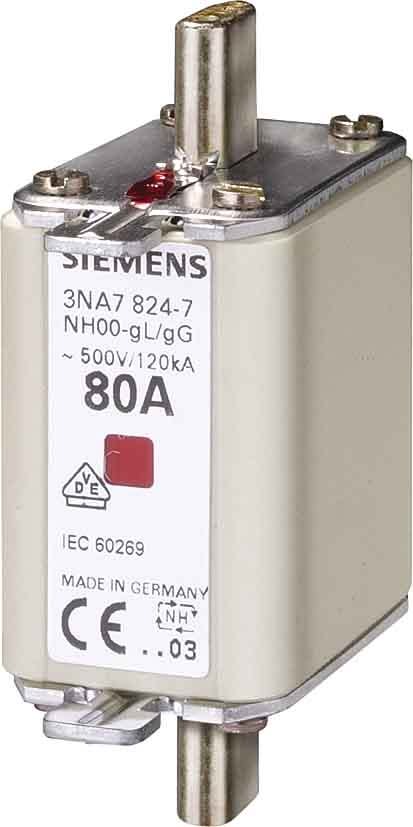 Siemens Industry - Fus.T00-GL- 80A.500Vac;250 Vdc