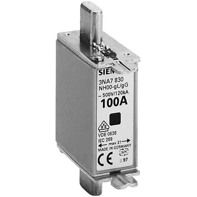 Siemens Industry - 3NA78246 - cartouche fusible couteaux nh, nh00, in ...