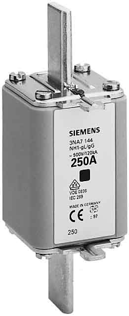 Siemens Industry - Fus.T1-GL-250A.500Vac;440 Vdc