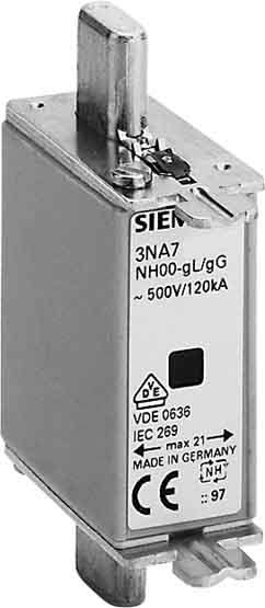 Siemens Industry - Fus.T2-GL- 50A.500Vac;440 Vdc