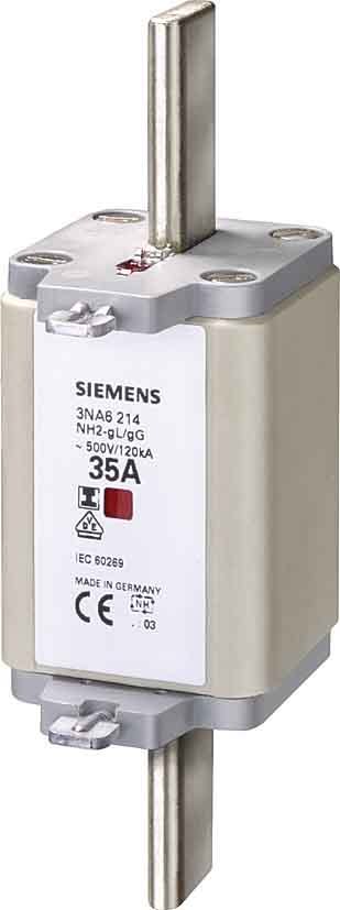 Siemens Industry - Fus.T2-GL- 35A.500Vac;440 Vdc