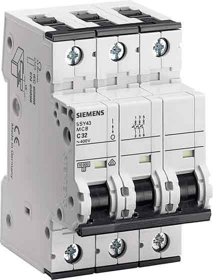 Siemens Industry - Disj. 3p. 16A.D.10kA.400V