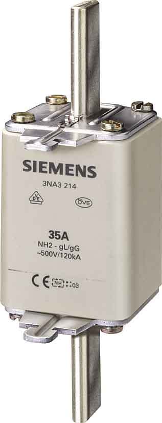 Siemens Industry - Fus.T2 -GL- 35A-500Vac;440 Vdc