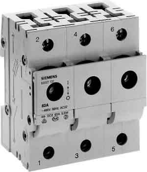 Siemens Industry - Inter-sectionneur minized p. cartouches fusibles neozed