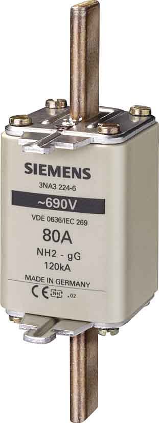 Siemens Industry - Fus.T2 -GL- 80A-690Vac;440 Vdc