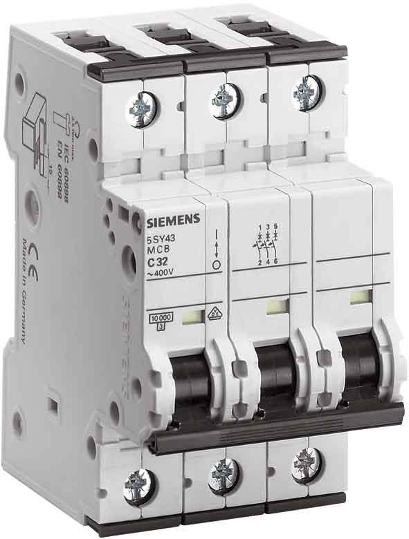Siemens Industry - Disj. 3p. 20A.B.10kA.400V