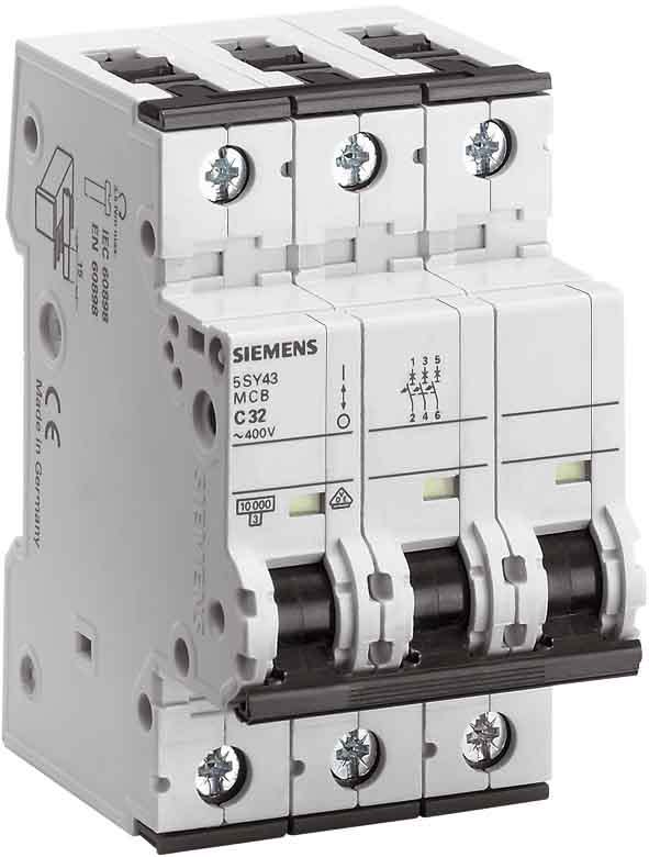 Siemens Industry - Disj. 3p. 50A.B.10kA.400V