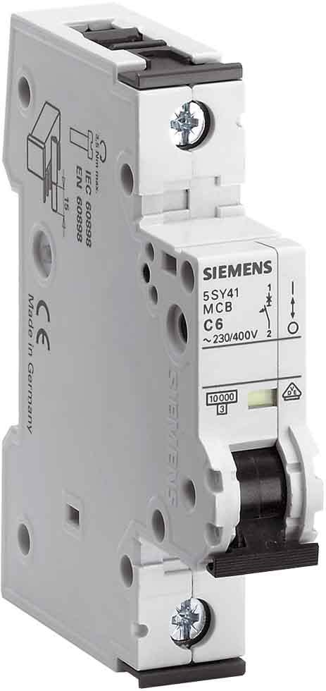 Siemens Industry - Disj. 1p. 20A.C.10kA.230/400V