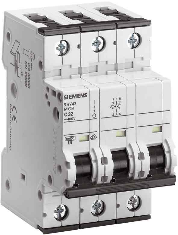 Siemens Industry - Disj. 3p. 63A.C.10kA.400V