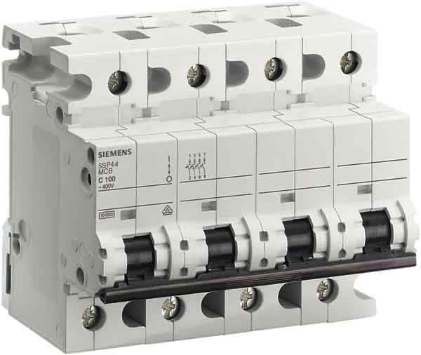 Siemens Industry - Disj. 4p. 80A.C.10kA.400V