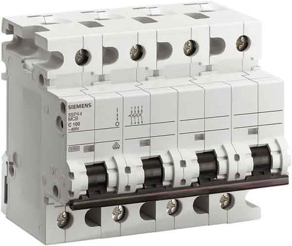 Siemens Industry - Disj. 4p. 80A.D.10kA.400V