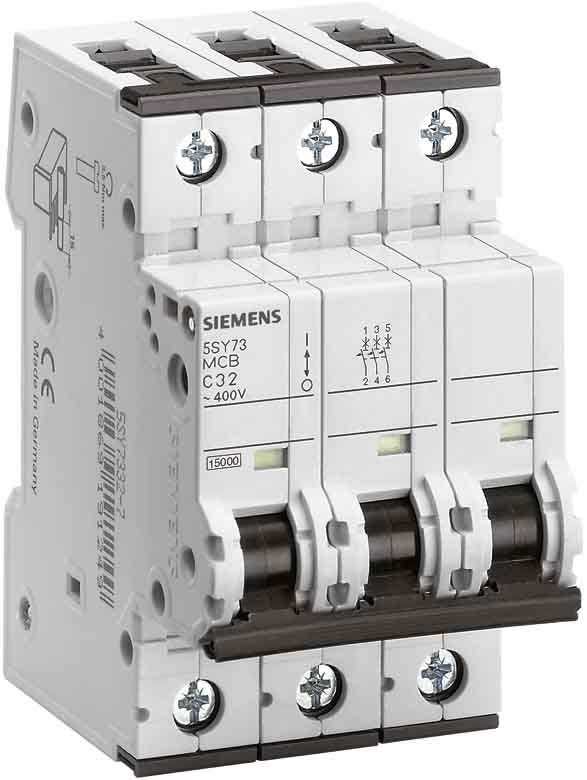 Siemens Industry - Disj. 3p. 16A.C.15kA.400V