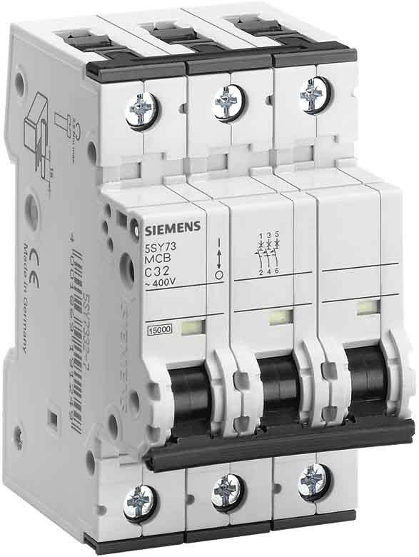 Siemens Industry - Disj. 3p. 32A.C.15kA.400V