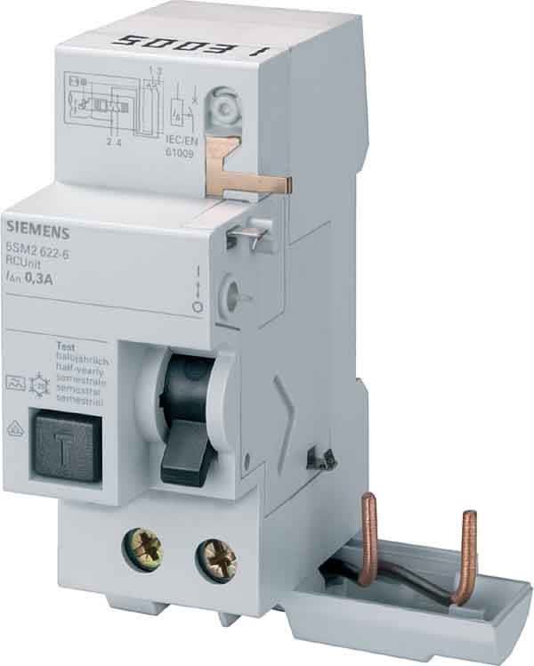 Siemens Industry - Bloc diff.2x 6- 40A.300mA.typ A