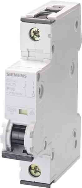 Siemens Industry - Disj. 1p. 40A.D.15kA.230/400V