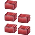 Siemens Industry - 5xcabochons 5TE48.rouge