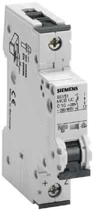 Siemens Industry - Disj.1P 0,3A C 10kA 220V CC
