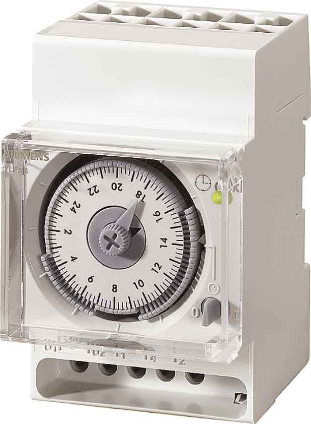 Siemens Industry - Interr.horaire quartz journ. 1INV 230V/50-60Hz 3UM