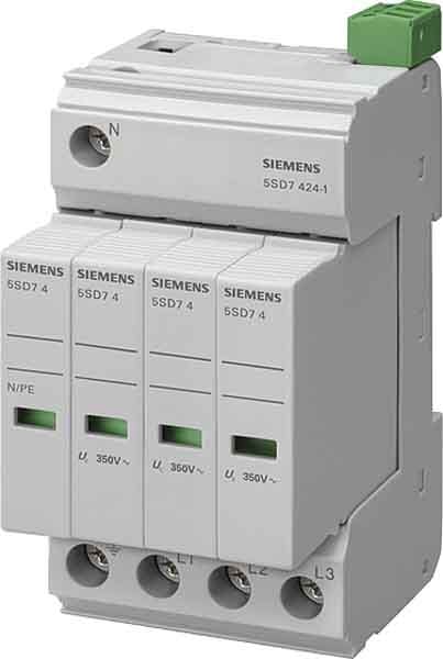 Siemens Industry - PARAF.C/T2/II 350V TN-S/TT FA