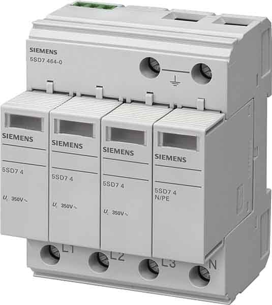 Siemens Industry - PARAFOUDRE C/T2/II 350V TN-S/TT