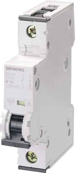 Siemens Industry - Disj.230/400V 6KA, 1POLE, C, 40A