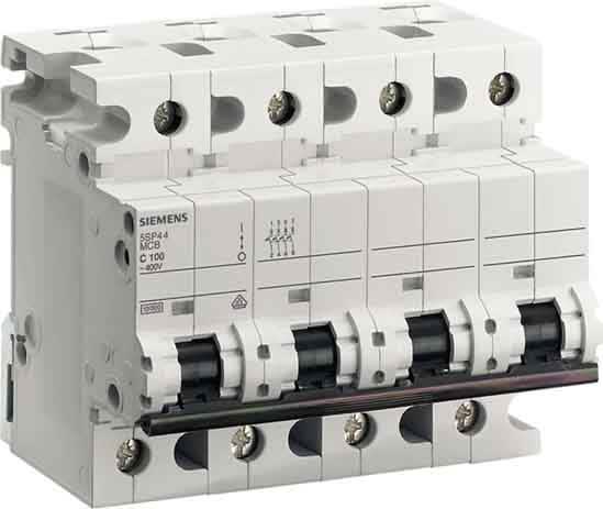 Siemens Industry - Disj. 4p.125A.C.10kA.400V