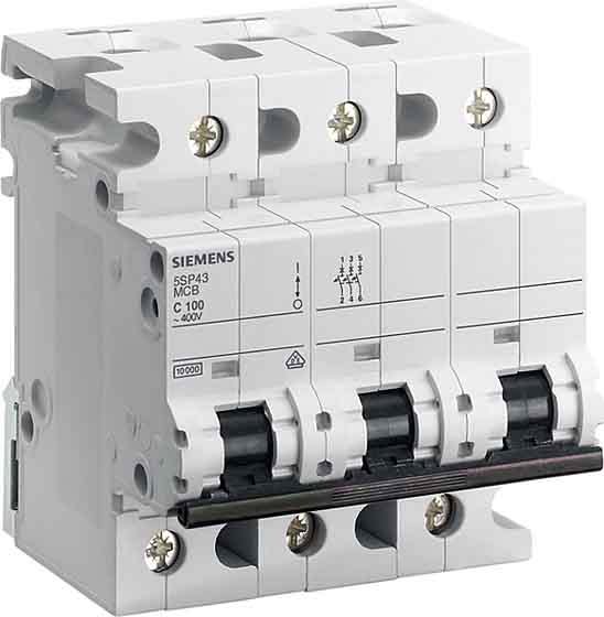 Siemens Industry - Disj. 3p. 80A.C.10kA.400V.