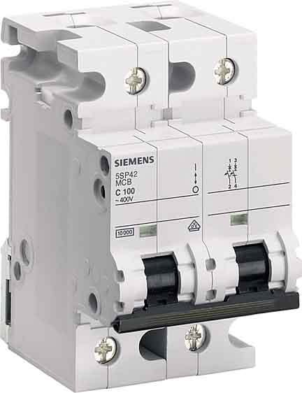 Siemens Industry - Disj. 2p.100A.B.10kA.400V