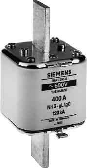 Siemens Industry - Fus.T3 -GL-400A-690Vac;440 Vdc