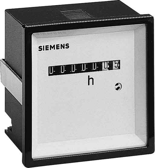 Siemens Industry - Compteur horaire 72x72mm DC 10-50V