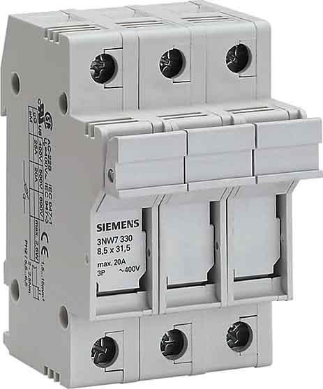 Siemens Industry - Socle sect. 22x58.100A.3P