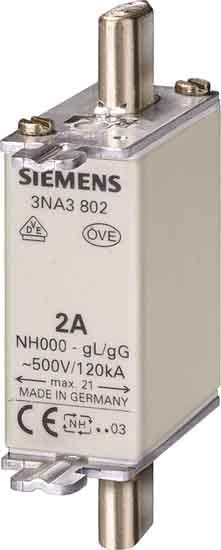 Siemens Industry - Cartouche fusible NH