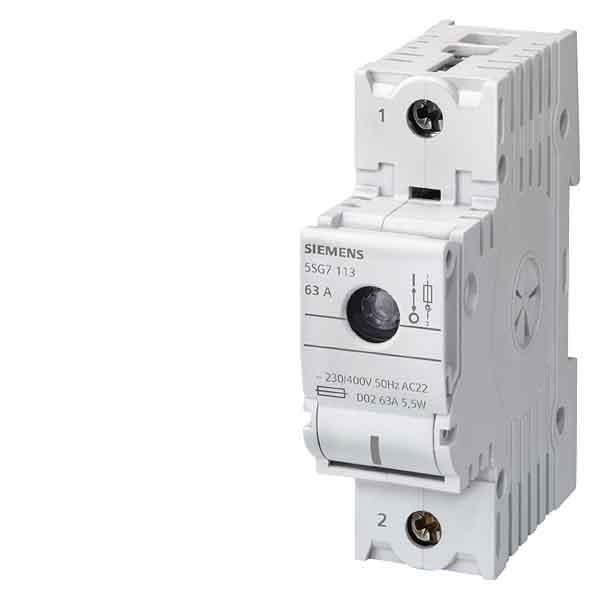Siemens Industry - Interrupteur-sectionneur a fusible
