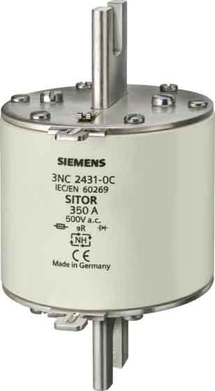 Siemens Industry - Cartouche fusible SITOR