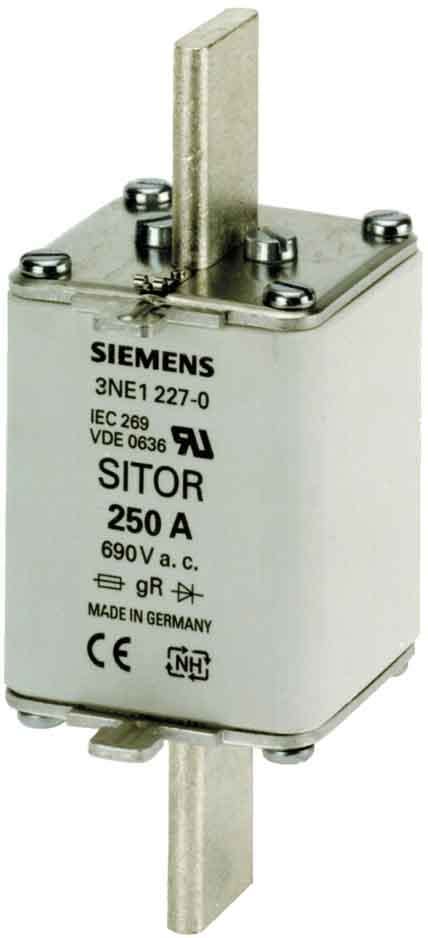 Siemens Industry - Cartouche fusible SITOR